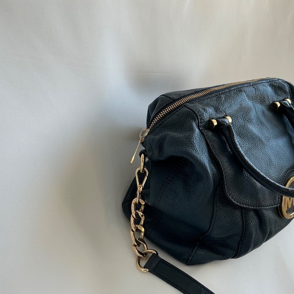 Michael Kors Navi Blue Satchel - Picture 6 of 15